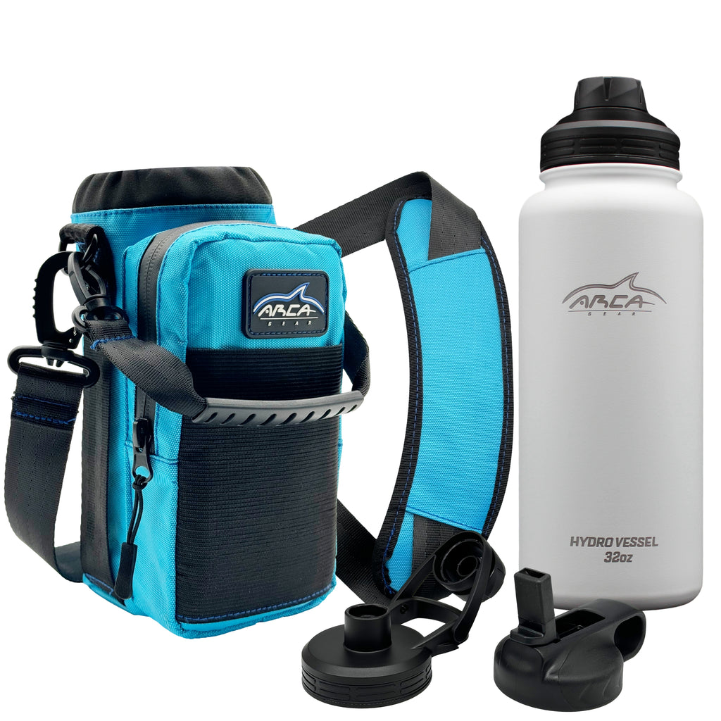 Hydro Carrier & Stainless Steel Hydro Vessel Water Bottle Combo Pack – Arca  Gear